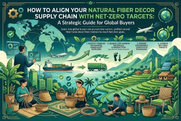 How to Align Your Natural Fiber Decor Supply Chain with Net-Zero Targets: A Strategic Guide for Global Buyers